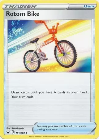 Sword & Shield - Rotom Bike