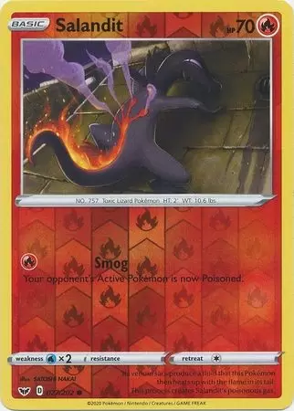 Sword & Shield - Salandit Reverse