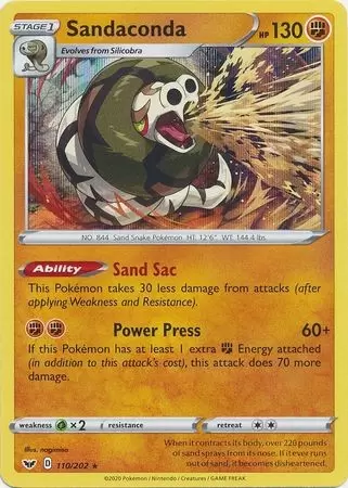 Sword & Shield - Sandaconda Holo