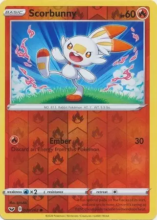 Sword & Shield - Scorbunny Reverse