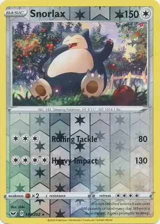 Sword & Shield - Snorlax Reverse