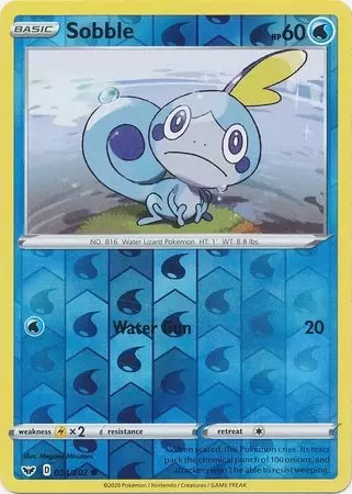 Sword & Shield - Sobble Reverse