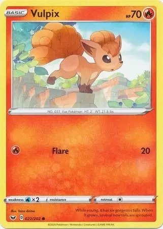 Sword & Shield - Vulpix