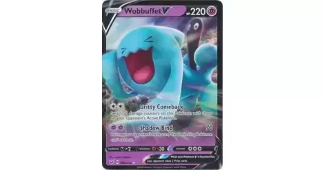 Wobbuffet V - Sword & Shield Pokémon card 086/202