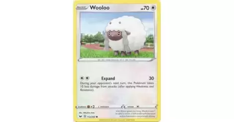 Wooloo Sword Shield Pokemon Card 152 2