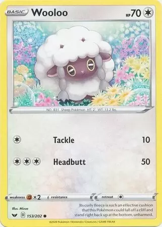 Sword & Shield - Wooloo