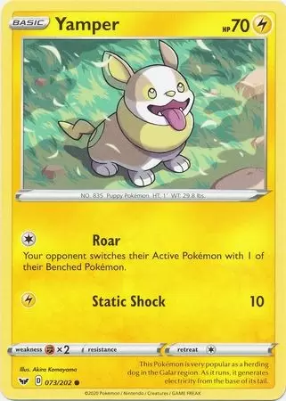 Sword & Shield - Yamper