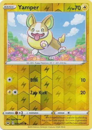 Sword & Shield - Yamper Reverse