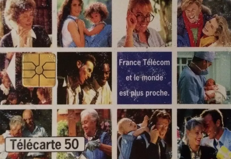 Télécartes - France telecom et le monde est plus proche T50