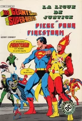 Les géants des super-héros - La Ligue de Justice - Piège pour Firestorm