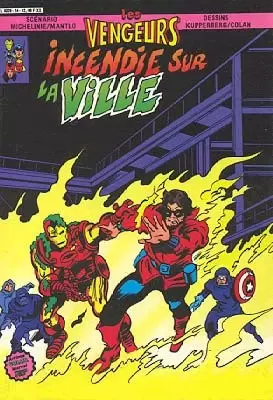 Les vengeurs (1re série - Arédit - Artima Color Marvel Super Star) - Incendie sur la ville