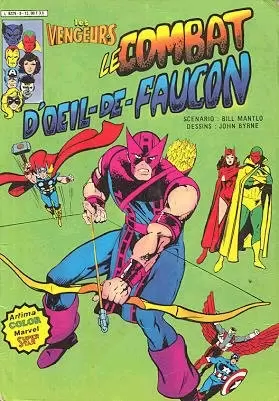 Les vengeurs (1re série - Arédit - Artima Color Marvel Super Star) - Le combat d\'Œil-de-Faucon
