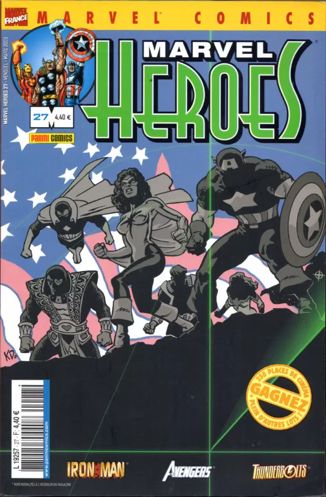 Marvel Heroes (Marvel France - 2001) - Tous des héros