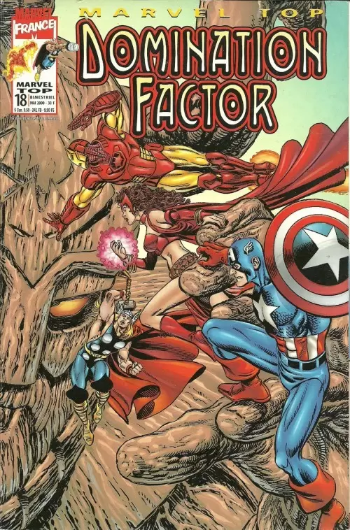 Marvel Top - 1ère série - Domination Factor