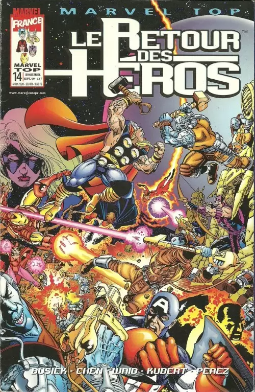 Marvel Top - 1ère série - Le retour des héros