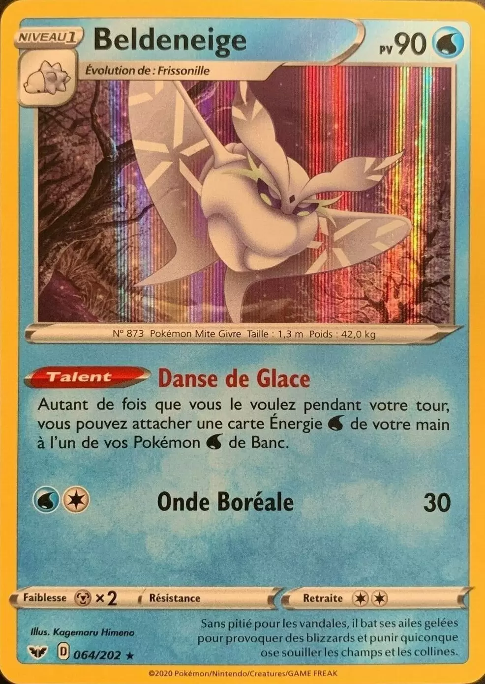 Épée et Bouclier - Beldeneige holographique