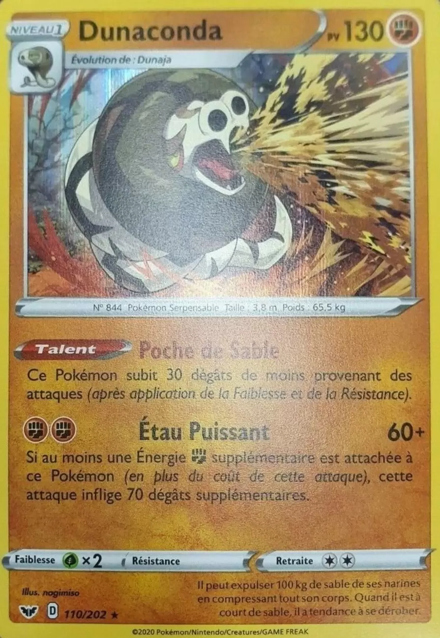 Épée et Bouclier - Dunaconda holographique
