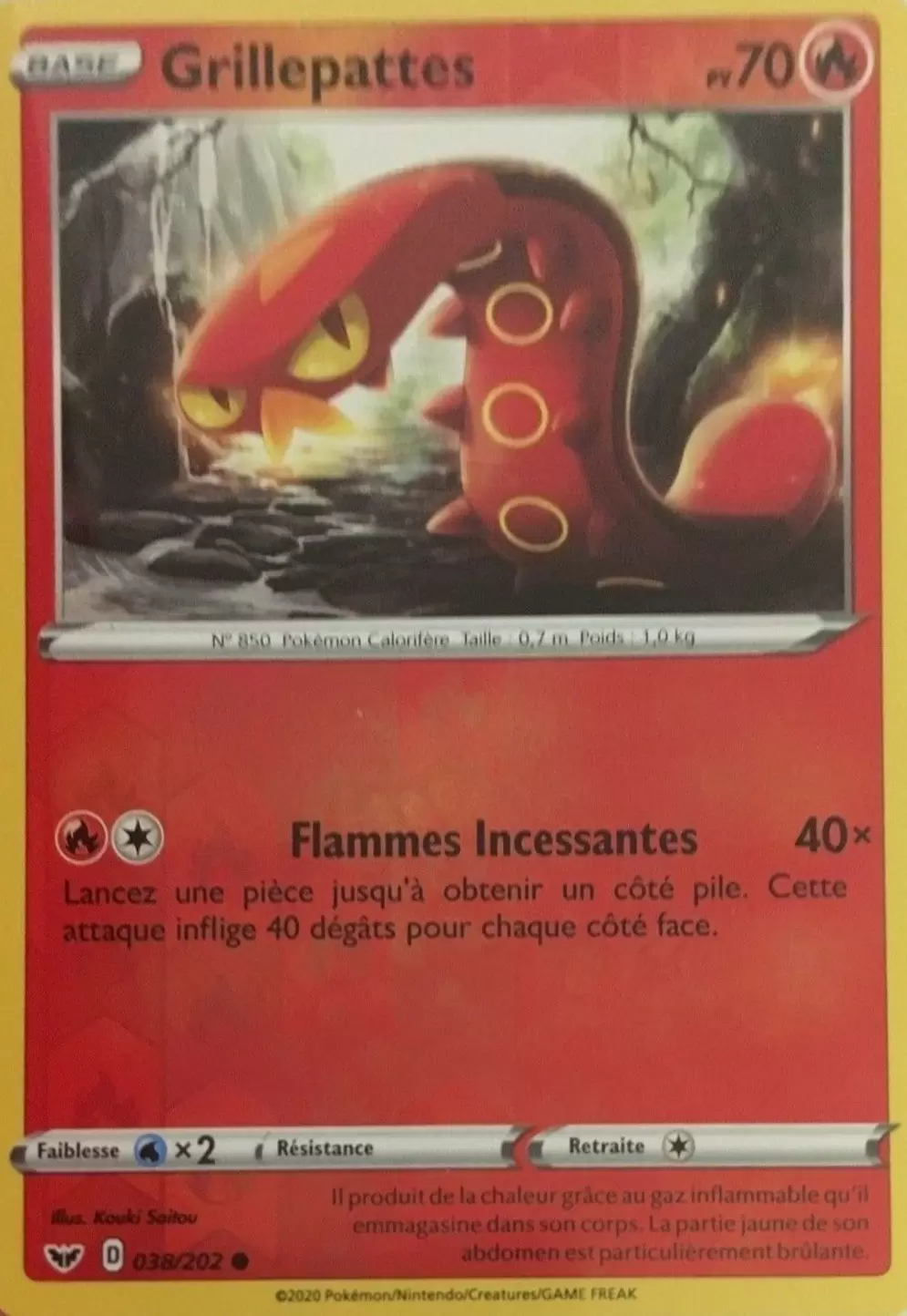 Épée et Bouclier - Grillepattes Reverse