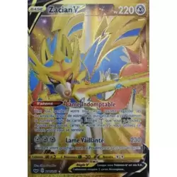 Carte Pokemon Zacian v gold 211/202 - Cartes de jeux