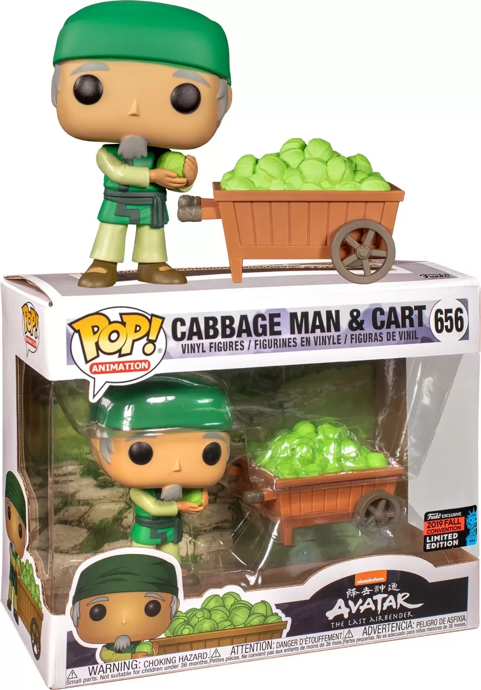 POP! Animation - Avatar: The Last Airbender - Cabbage Man and Cart