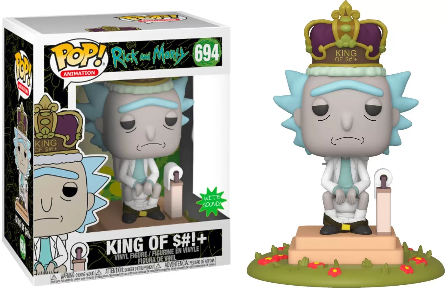 POP! Animation - Rick and Morty - King of $#!