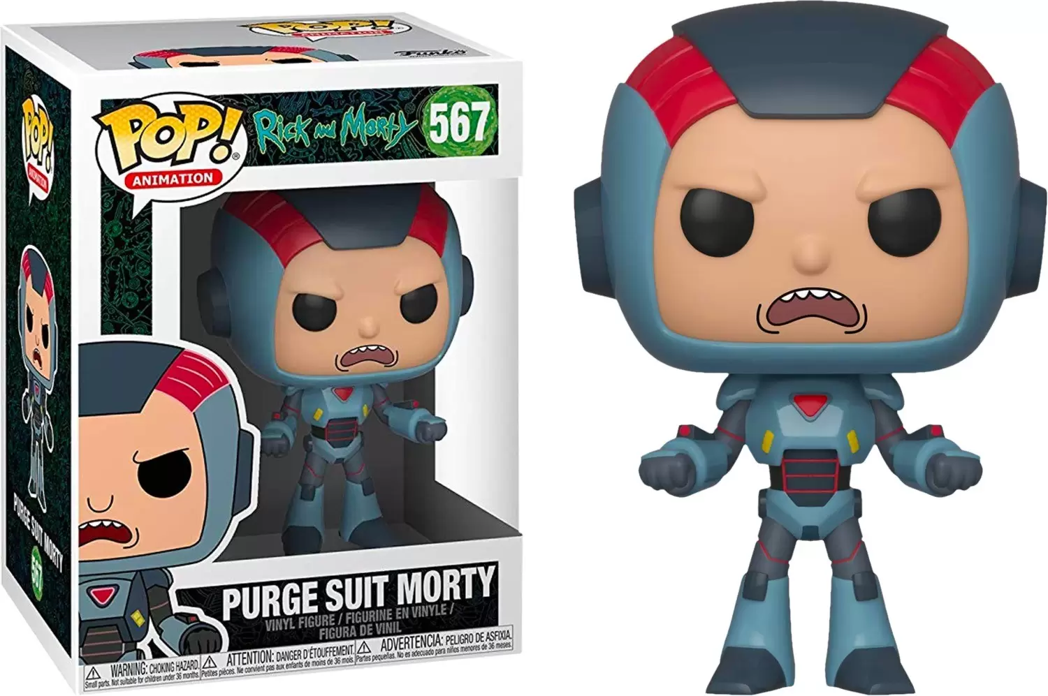 POP! Animation - Rick and Morty - Purge Suit Morty