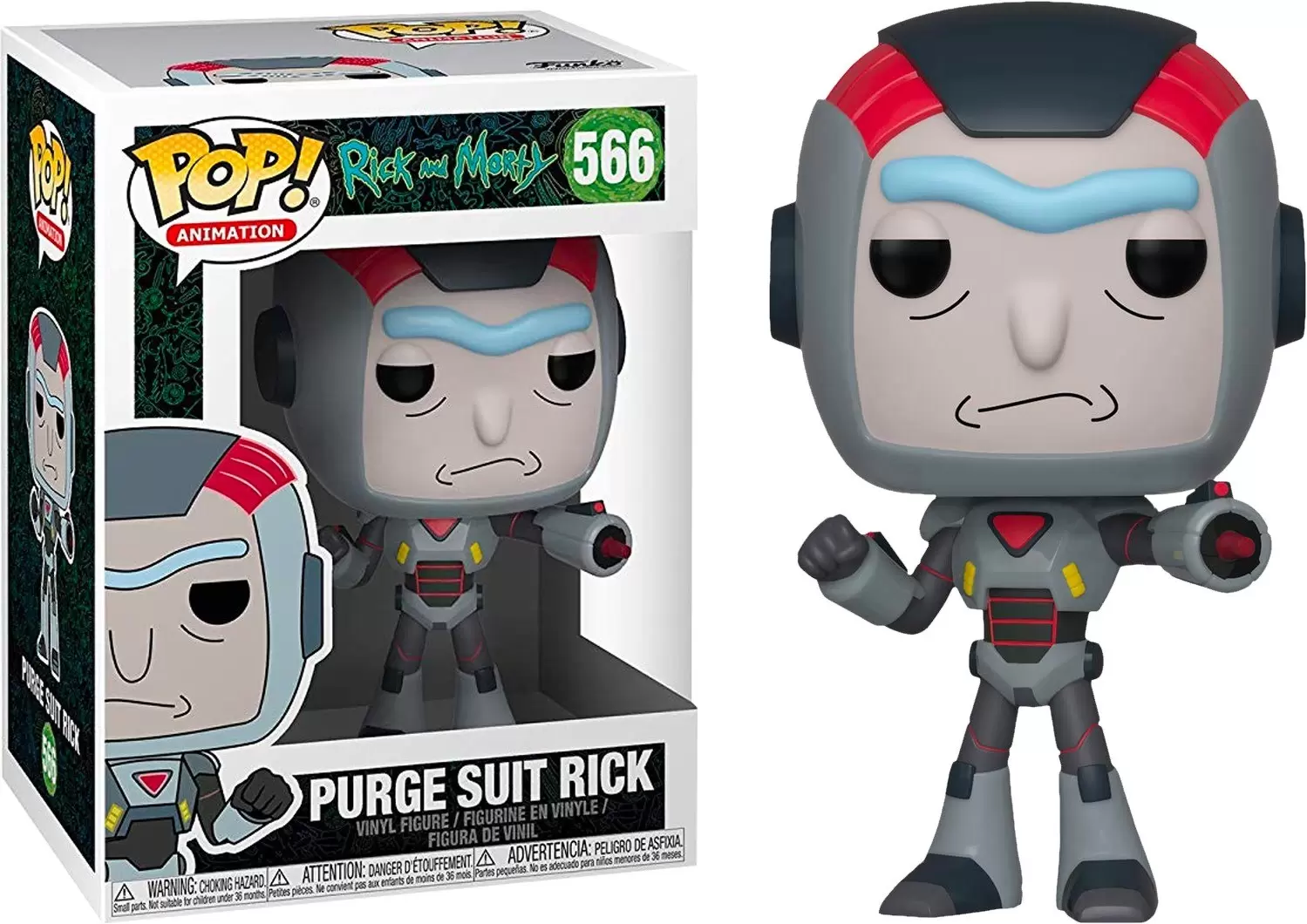2019, Toy NEUF Animation: Funko Pop Purge Suit Morty Rick & Morty 