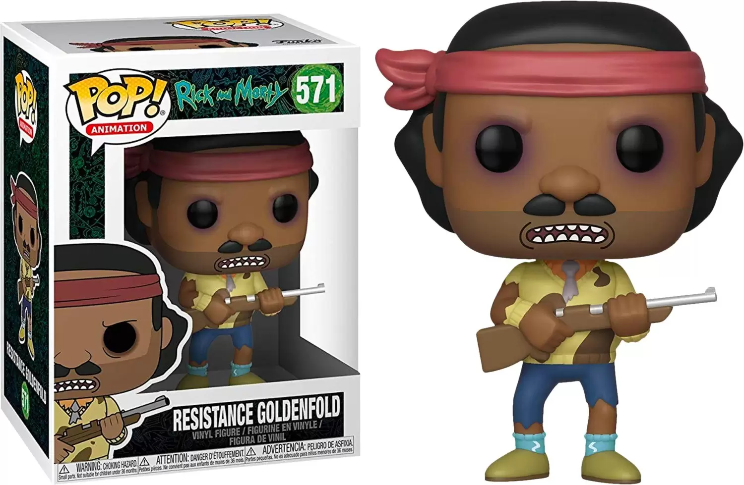 POP! Animation - Rick and Morty - Resistance Goldenfold