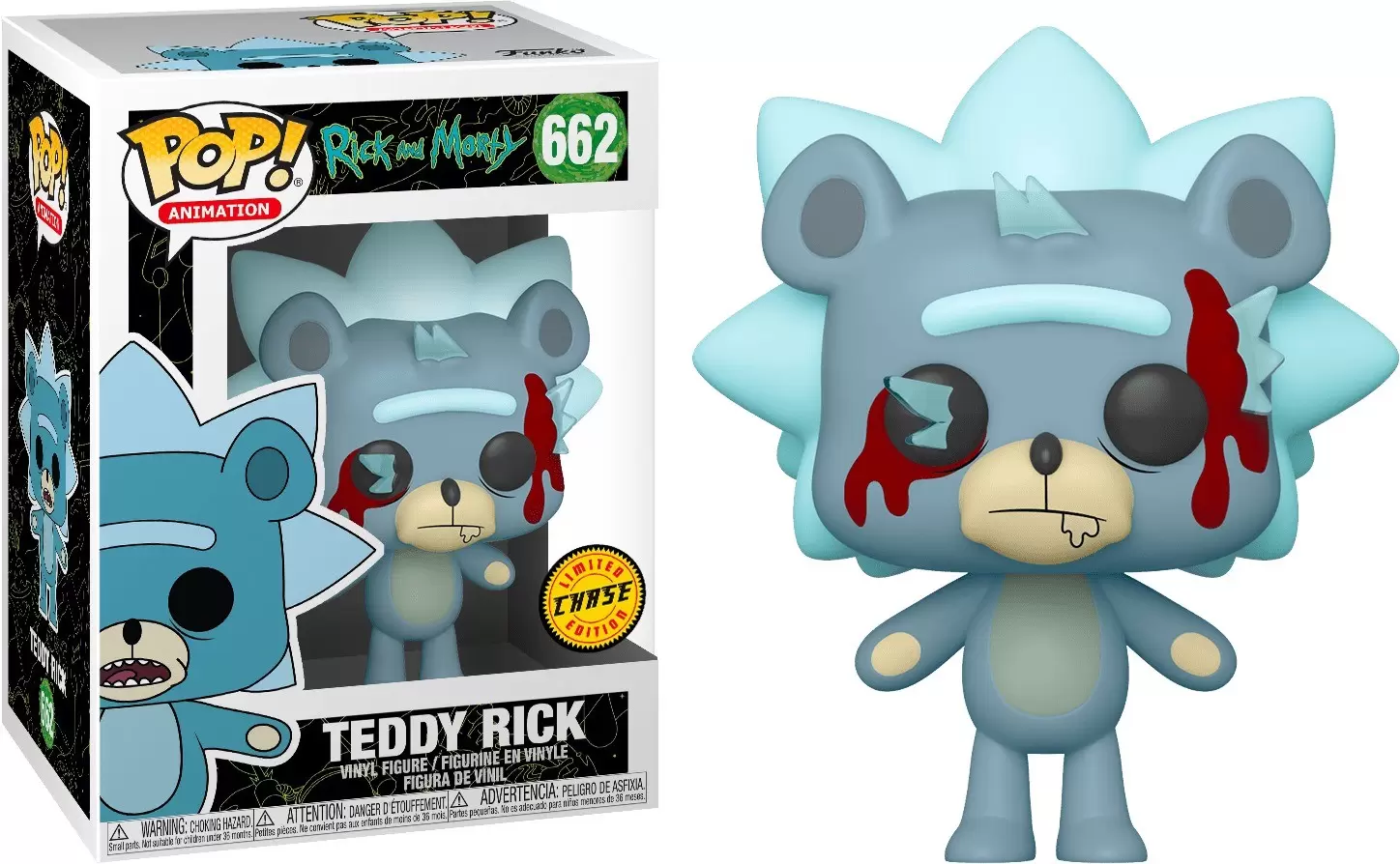 POP! Animation - Rick and Morty - Teddy Rick Chase