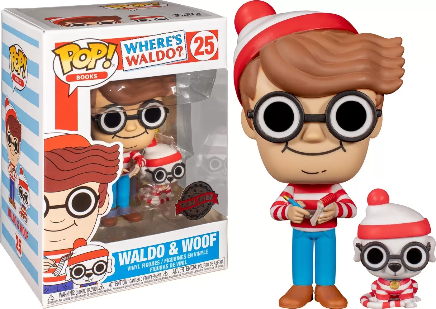 Where's Waldo - Waldo & Woof - POP! Books action figure 25