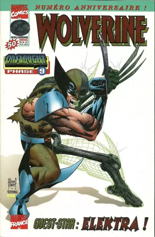 Wolverine (Marvel France 1ère Série) 1997 - Onslaught phase 9