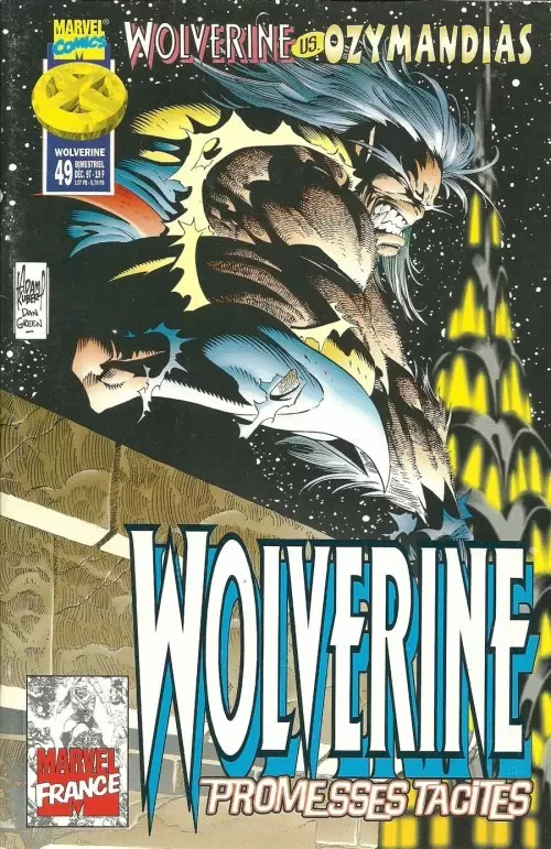 Wolverine (Marvel France 1ère Série) 1997 - Promesses tacites