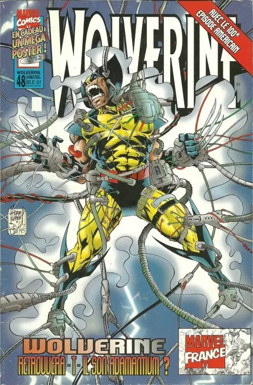 Wolverine (Marvel France 1ère Série) 1997 - Wolverine retrouvera t-il son adamantium?
