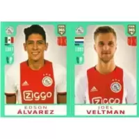 Edson Álvarez - Joël Veltman - AFC Aiax