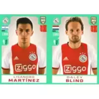 Lisandro Martínez - Daley Blind - AFC Aiax