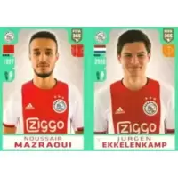 Noussair Mazraoui - Jurgen Ekkelenkamp - AFC Aiax