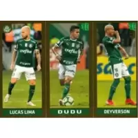 Lucas Lima - Dudu - Deyverson - Palmeiras