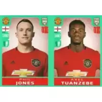 Phil Jones - Axel Tuanzebe - Manchester United FC