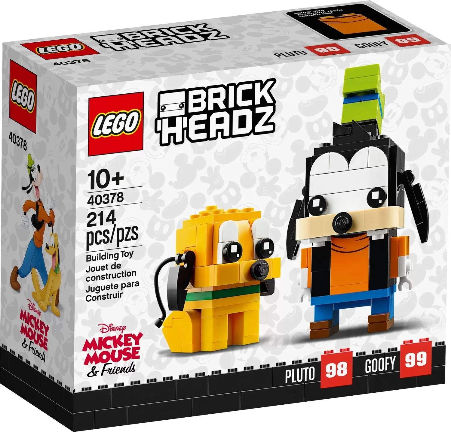 LEGO BrickHeadz - 98 & 99 - Pluto & Goofy