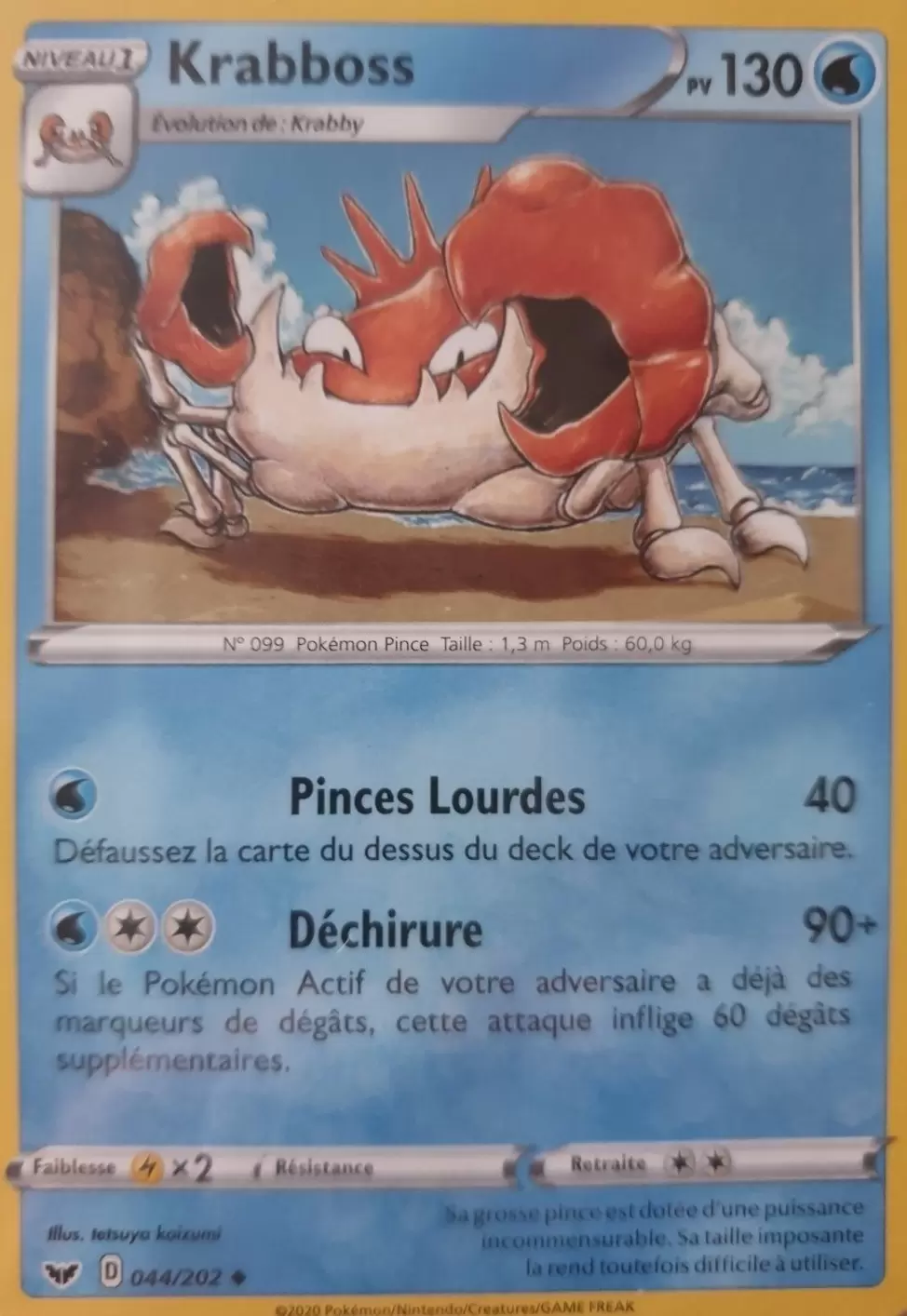Épée et Bouclier - Krabboss