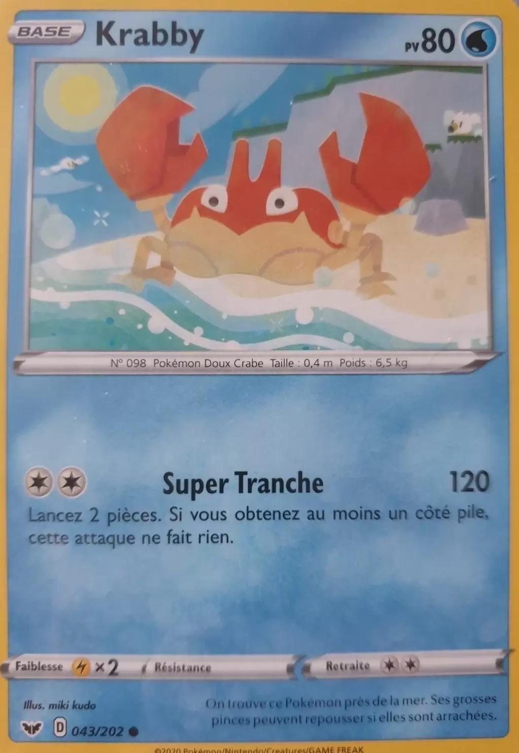 Épée et Bouclier - Krabby