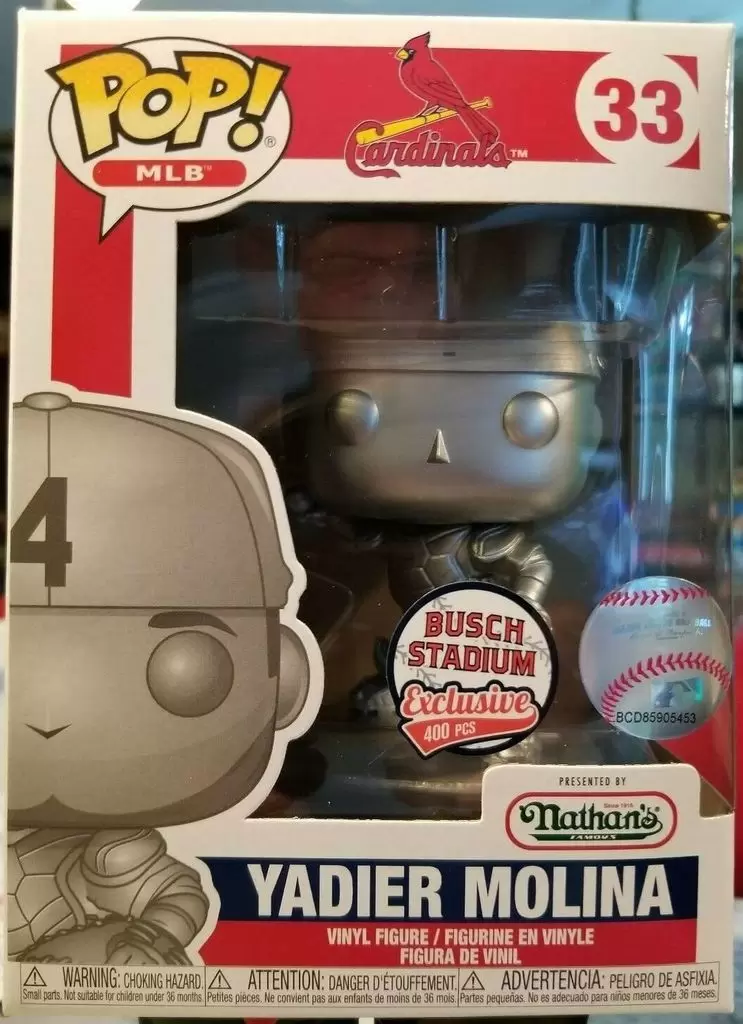 POP! MLB (baseball) - MLB - Yadier Molina Catcher Platinum