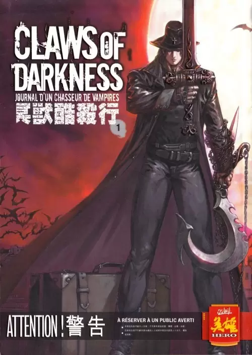 Claws of Darkness, journal d\'un chasseur de vampires - Tome 1