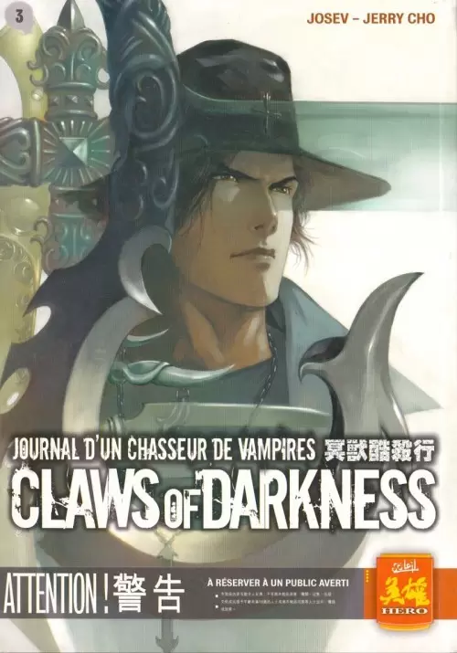 Claws of Darkness, journal d\'un chasseur de vampires - Tome 3