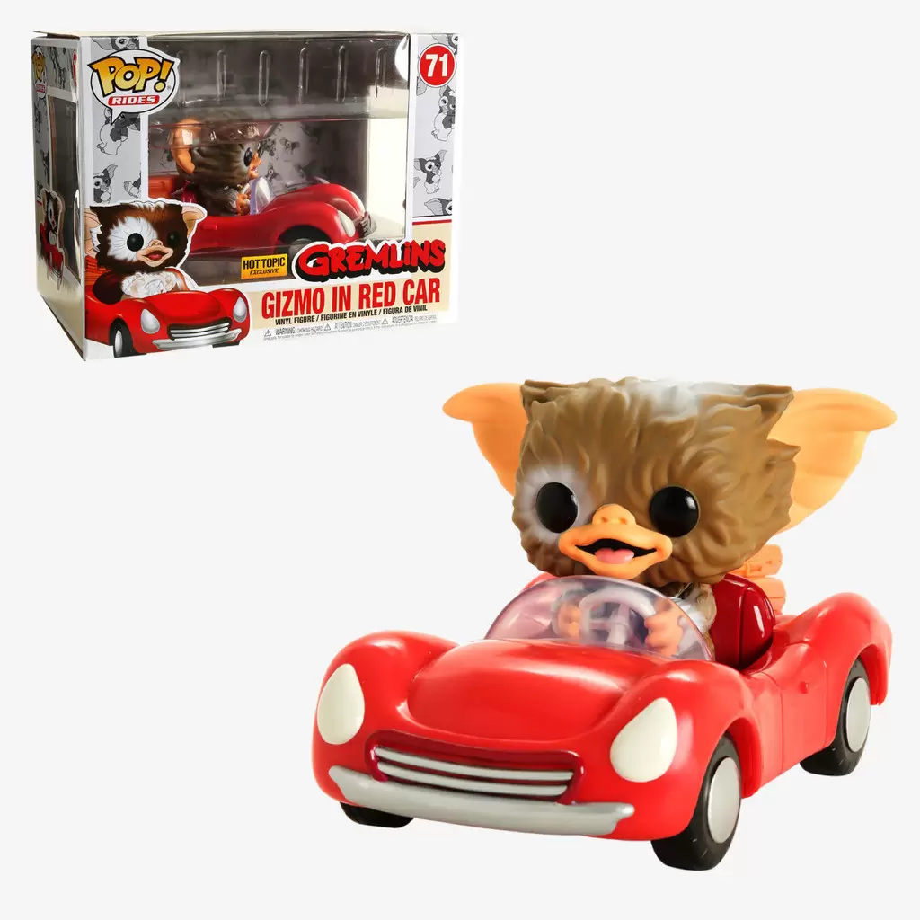 POP! Rides - Gremlins - Gizmo in Red Car