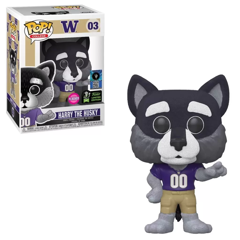 Pop! College - W - Harry The Husky Flocked