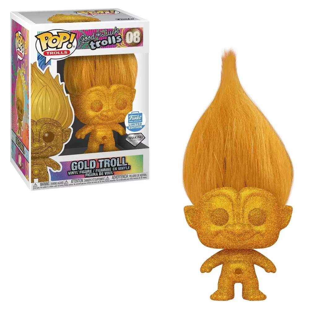 POP! Trolls - Gold Troll Diamond Collection