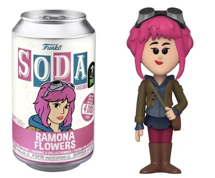 Vinyl Soda! - Scott Pilgrim vs. the World - Ramona Flowers Pink Hair