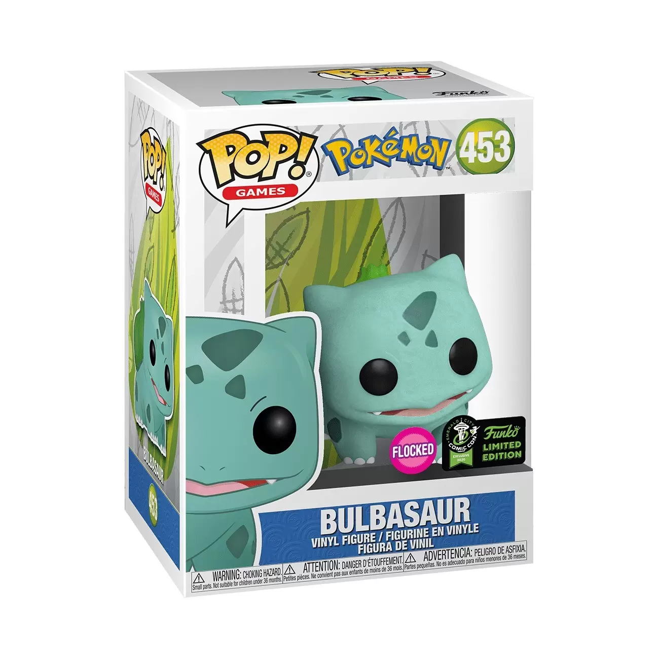 POP! Games - Pokemon - Bulbasaur Flocked