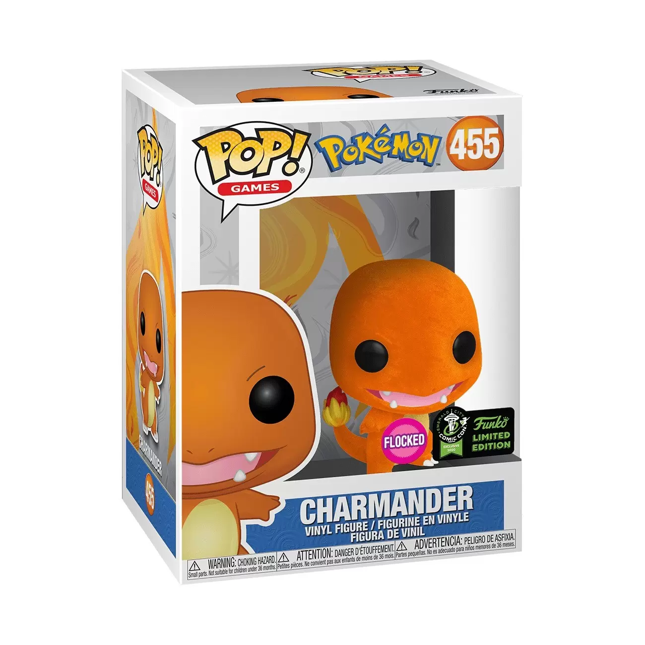 POP! Games - Pokemon - Charmander Flocked
